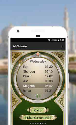 Al-Moazin Lite (Prayer Times) 1
