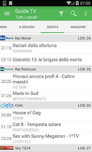 TV Guide Italy FREE 4
