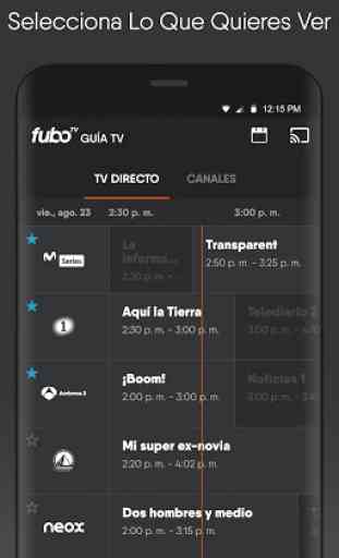 fuboTV: Series, Películas y TV en Directo. 4