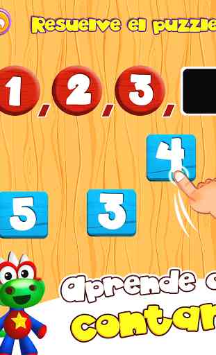 Juegos educativos Preescolar: Números y formas 2