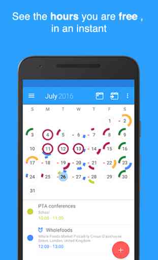 Calendario Android Organizador Agenda Tareas 1