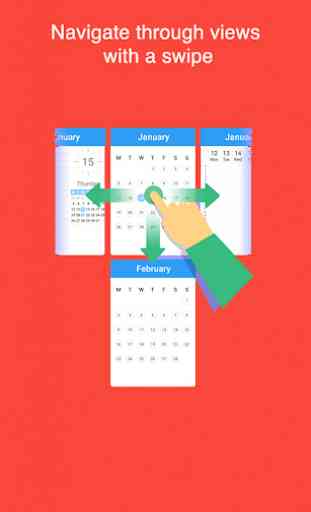 Calendario Android Organizador Agenda Tareas 3