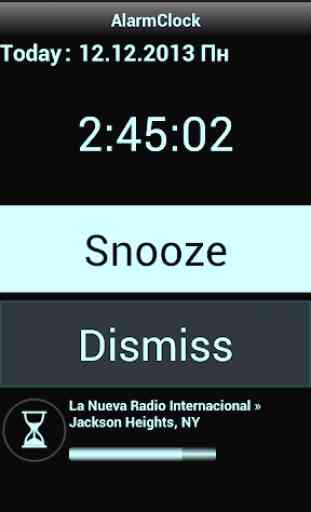 Radio reloj despertador 2