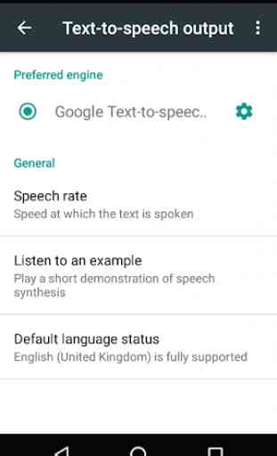 Síntesis de voz de Google 1