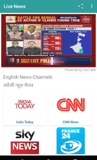 Live News Channels✔️ DD News, India Today, NASA TV 2