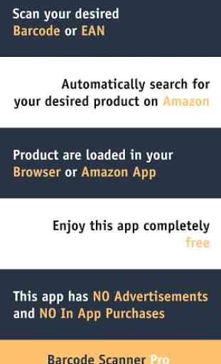 Barcode Scanner Pro for Amazon Shopping 3