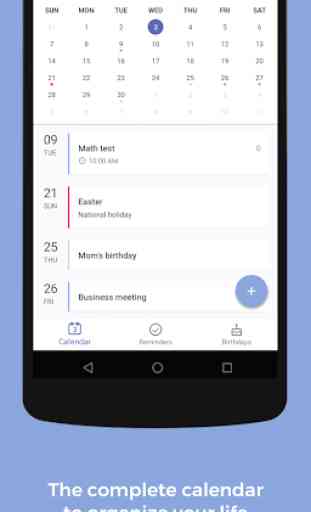 Calendario - Agenda, Eventos y Recordatorios 1