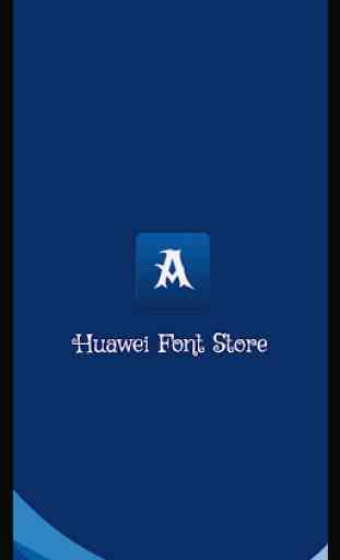 Font Store for Huawei 1