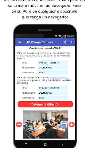 IP Phone Camera - Ver cámara en PC 2