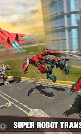 Multi Robot Transform War juegos de robots de aire 1