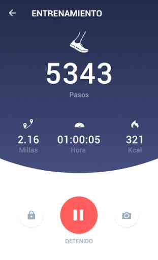 Podómetro -Contador de pasos, contador de calorías 3