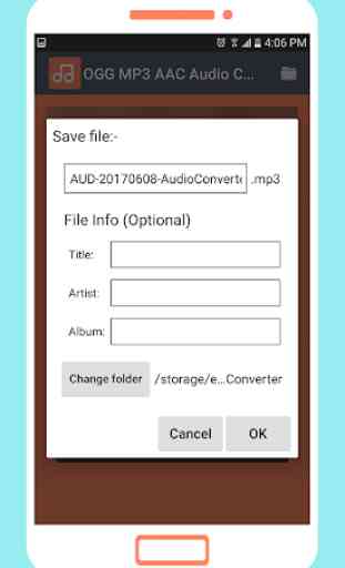 OGG MP3 AAC Audio Converter 4