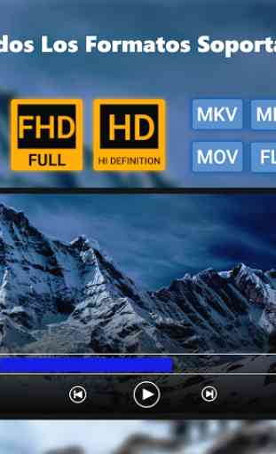 Reproductor de vídeo HD - Mp3 y Media Player 2