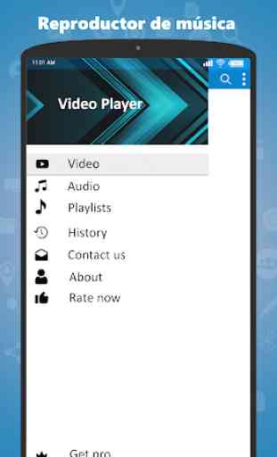 Reproductor de vídeo HD - Mp3 y Media Player 3