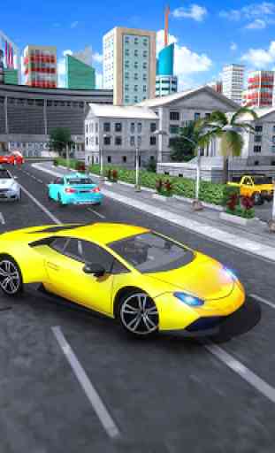 auto coche estacionamiento juego - 3D moderno coch 1
