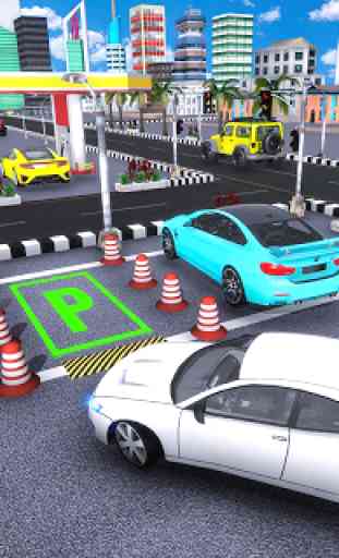 auto coche estacionamiento juego - 3D moderno coch 4