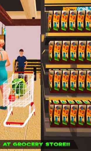 Virtual mamá niñera guardería Family Game 2