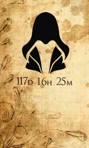 Countdown Widget to Assassins Creed Origins 2