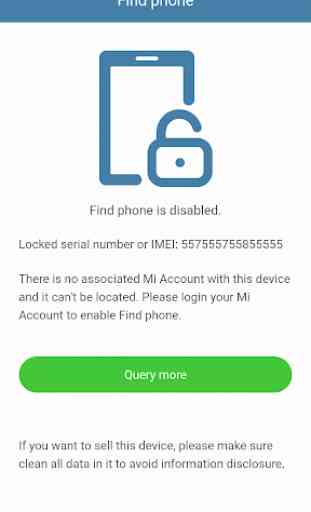 TTA MI Finddevice Mi Cloud Lock Check 2