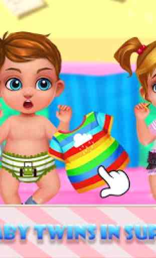 Newborn Sweet Baby Twins - Baby Girls Makeover 4