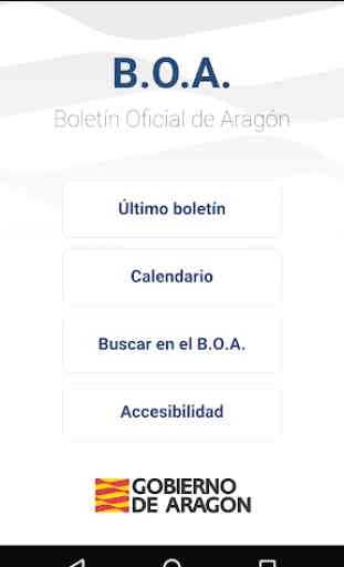 BOA. Boletín Oficial de Aragón 1