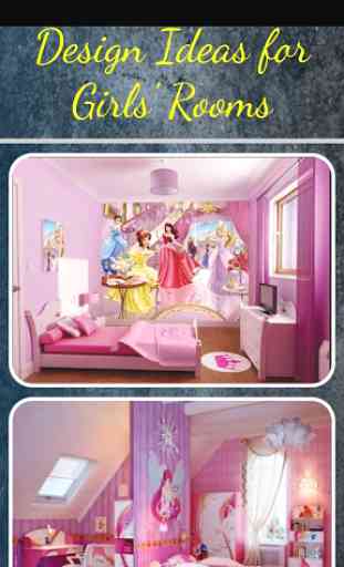 Ideas de diseño para habitaciones de chicas 1