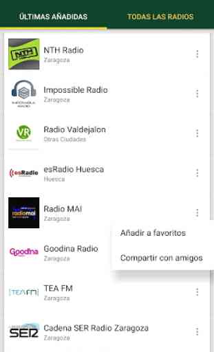 Radios de Aragón - España 1