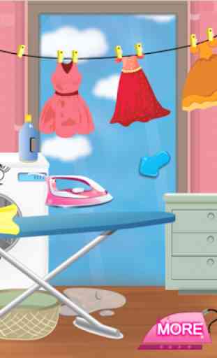 Embarazada mami lavando ropa - pregnacy games 3