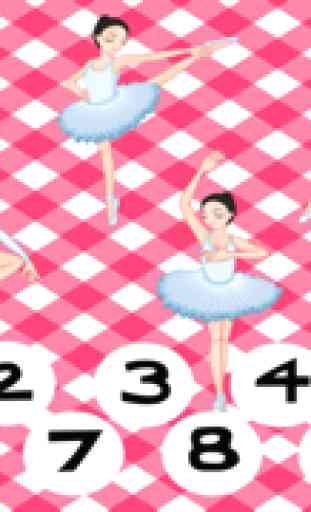 ABC y 123 Escuela de Ballet: Juegos Gratis Para Los Niños! Aprenda Izquierda y Derecha, Memoriza, 4