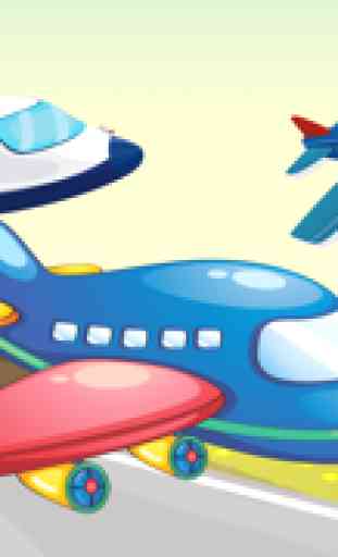 Activo! Juego de aviones para que los niños aprendan de jardín de infancia y Parvulario 3