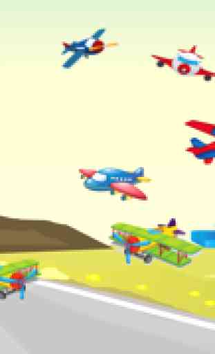Activo! Juego de aviones para que los niños aprendan de jardín de infancia y Parvulario 4
