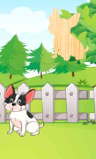 Animales, Perros y Cute Puppies Puzzle Para Niños Pequeños: Slide The Pieces! 4