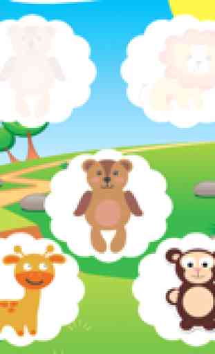Animals Memorize! Learn-ing and concentration game for children with pets 4
