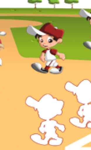 Bebé Puzzle: Juego de Béisbol de Los Niños Para Niños Pequeños. Clasificar Objetos por Tamaño 2