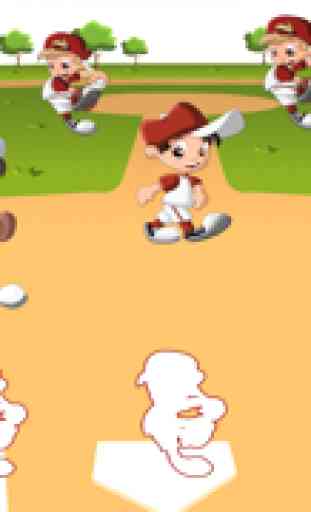 Bebé Puzzle: Juego de Béisbol de Los Niños Para Niños Pequeños. Clasificar Objetos por Tamaño 3