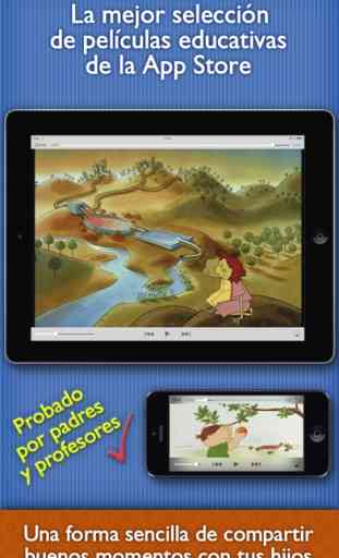 Las Películas de los Niños – Una app educativa con videos para niños, padres y profesores 2