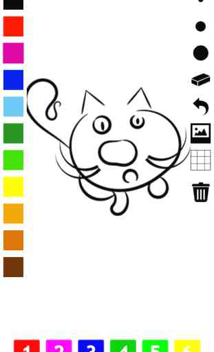 Libro Para Colorear de Los Gatos Para Los Niños: Aprenda a Pintar 3