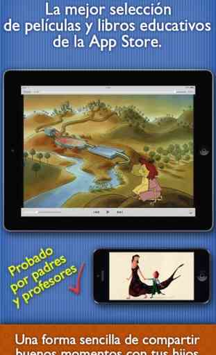 Los Cuentos de los Niños – Una app educativa con las mejores películas breves, libros ilustrados, historias de hadas y cómics interactivos para tus hijos, familia y escuela 2