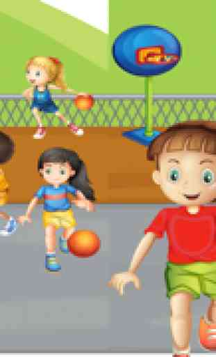 A Basketball Learning Game for Boys: Learn for Kindergarten 2