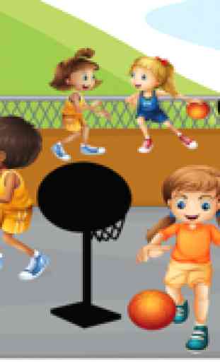 A Basketball Learning Game for Boys: Learn for Kindergarten 4