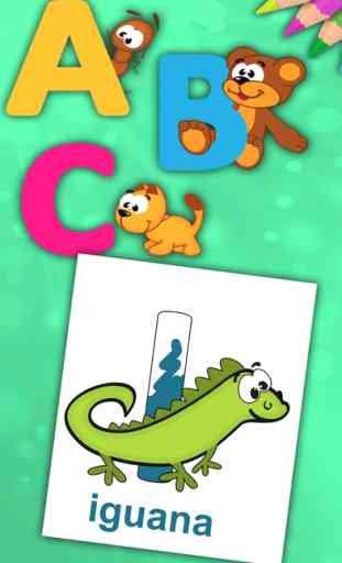 ABC abecedario – Libro para colorear el alfabeto 2