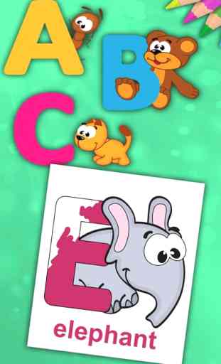 ABC abecedario – Libro para colorear el alfabeto 4