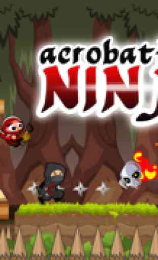 Acrobatic Ninjas - Ninja Aventura de Artes Marciales en Japón 1