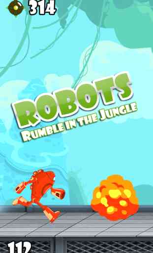 Adventure Robots - Los Robots y Androides Luchando en la Selva 1