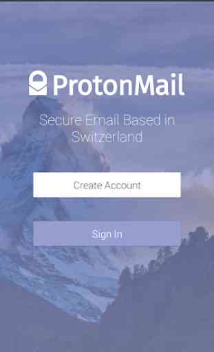 ProtonMail - Correo electrónico cifrado 1