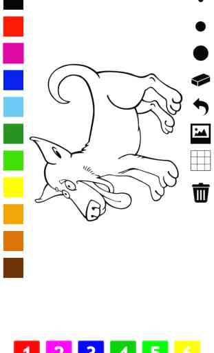 Libro para colorear perros para los niños: aprender a dibujar perro, mascota, perrito 2