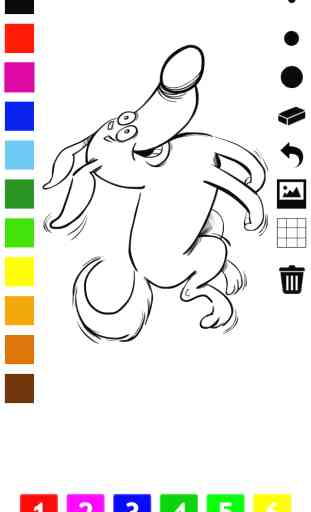 Libro para colorear perros para los niños: aprender a dibujar perro, mascota, perrito 3