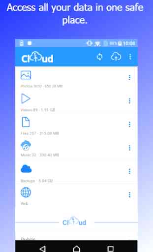 sCloud  - Unlimited FREE Cloud Storage & Backup 2