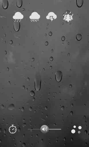 Lluvioso:sonido de la lluvia 1