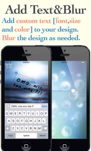 Blurred - Crea tus propios desenfoque personalizada fondos de pantalla. 4